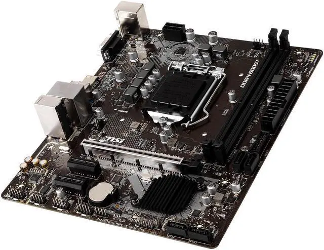 Alt view image 2 of 5 - MSI H310M PRO-VH LGA 1151 (300 Series) Intel H310 HDMI SATA 6Gb/s Micro ATX Intel Motherboard