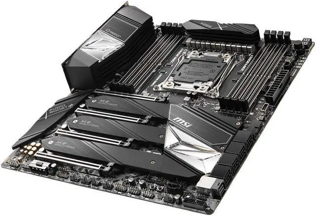 Alt view image 4 of 7 - MSI Creator X299 LGA 2066 Intel X299 SATA 6Gb/s Extended ATX Intel Motherboard