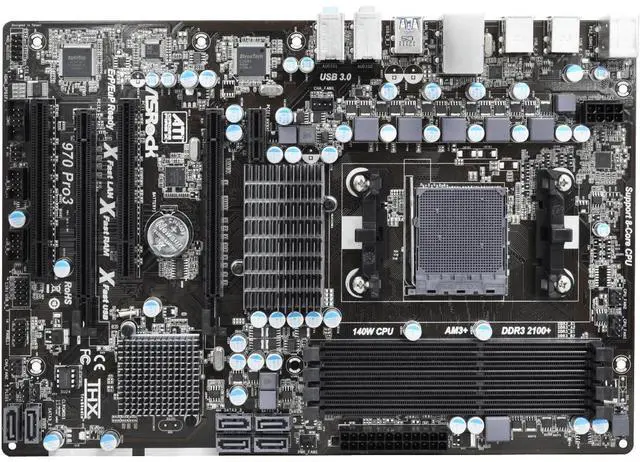 Main image of ASRock 970 PRO3 AM3+ ATX AMD Motherboard