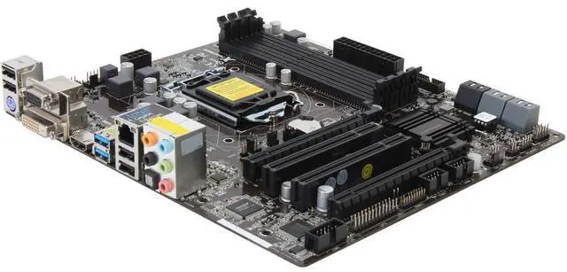 Alt view image 2 of 3 - ASRock B85M Pro4 LGA 1150 Micro ATX Intel Motherboard