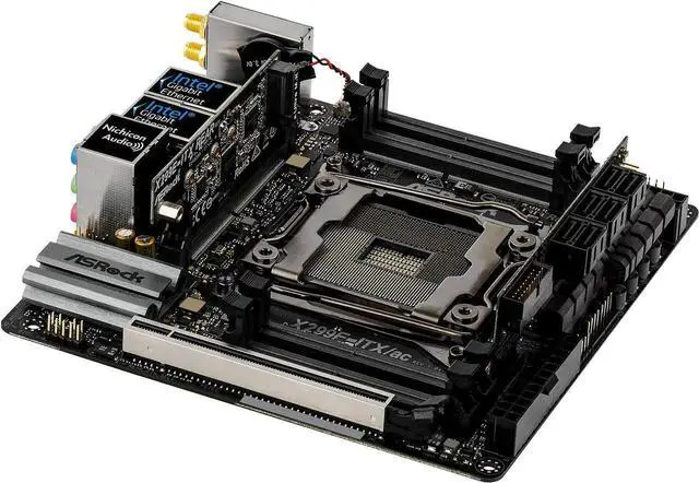 Alt view image 2 of 4 - ASRock X299E-ITX/AC LGA 2066 Intel X299 USB 3.1 Mini ITX Intel Motherboard