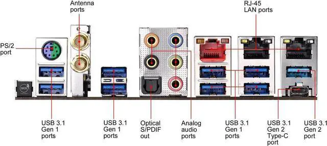 Alt view image 4 of 4 - ASRock Fatal1ty X399 Professional Gaming sTR4 ATX AMD Motherboard