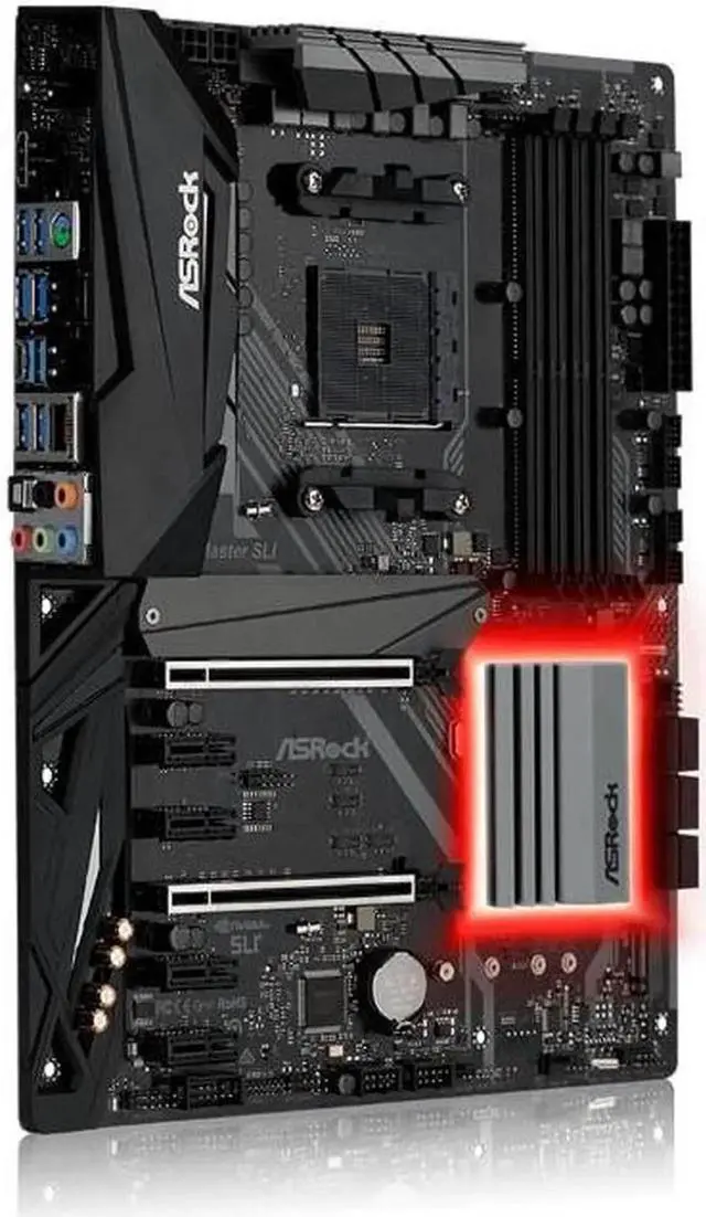 ASRock X470 Master SLI マザーボード+ 2700x CPU Refurbished: ASRock AMD X470 Master SLI Socket AM4 X470 DDR4 Ryzen