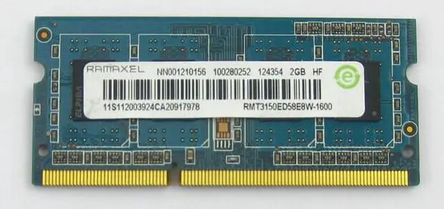 Main image of Ramaxel 2GB DDR3 1600 PC3-12800S Sodimm Laptop Memory RAM