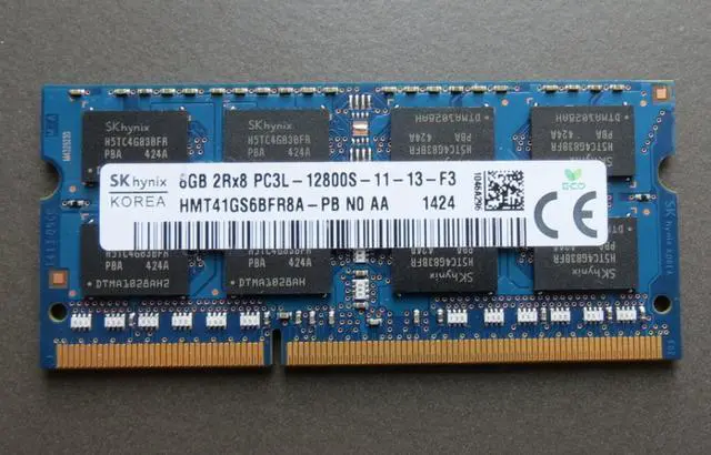 Main image of Hynix 8G DDR3L PC3L-12800S Notebook memory