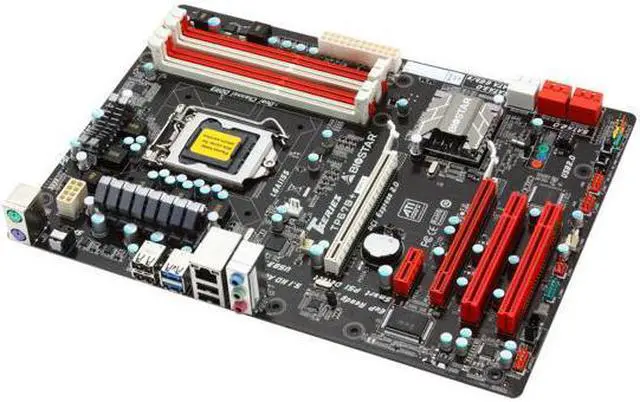 Alt view image 3 of 3 - BIOSTAR TP67B+ LGA 1155 Intel P67 SATA 6Gb/s USB 3.0 ATX Intel Motherboard