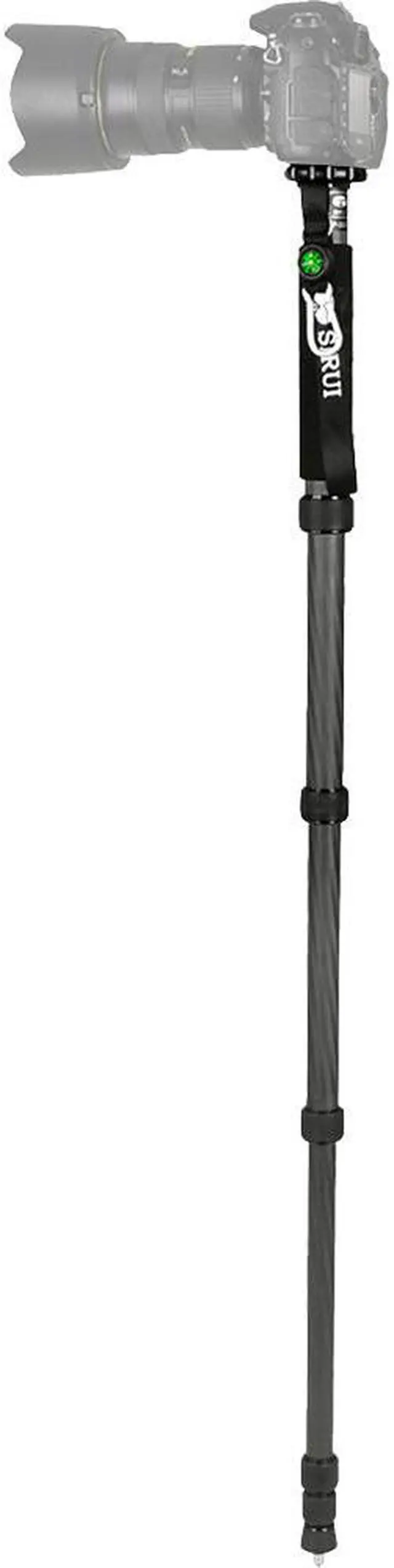 Alt view image 3 of 20 - SIRUI P-326 6 Section Carbon Fiber Monopod, 22 lb. Load Capacity #BSRP326