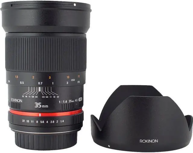 Alt view image 3 of 17 - Rokinon 35mm f/1.4 Aspherical Wide Angle Lens (for Sony Alpha E-Mount Cameras)