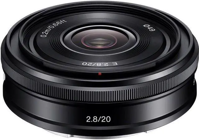 Main image of Sony SEL20F28 E 20mm F/2.8 Lens, Ø49