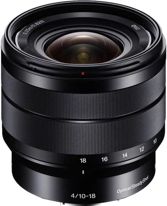 Main image of Sony Sel-1018 10 Mm - 18 Mm F/4 Wide Angle Zoom Lens For