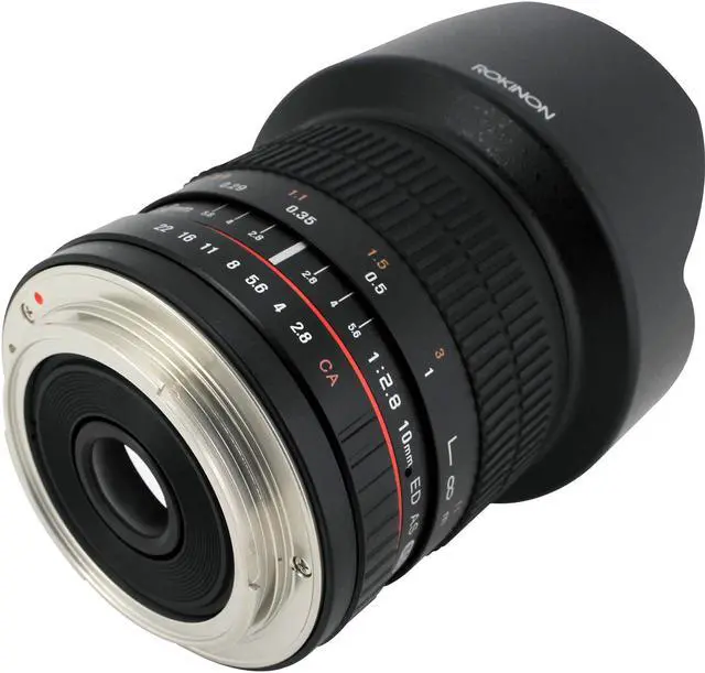 Alt view image 3 of 17 - Rokinon 10mm f/2.8 ED AS NCS CS Lens for Canon EF #10M-C