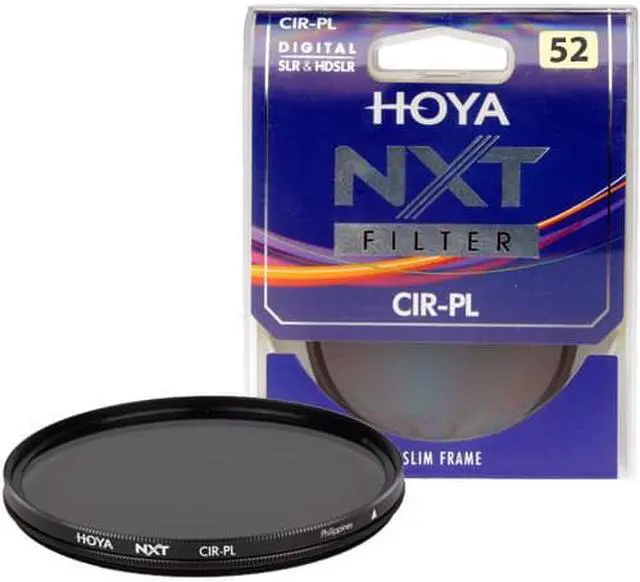 Main image of Hoya 52mm NXT Circular Polarizing Slim Frame Glass Filter
