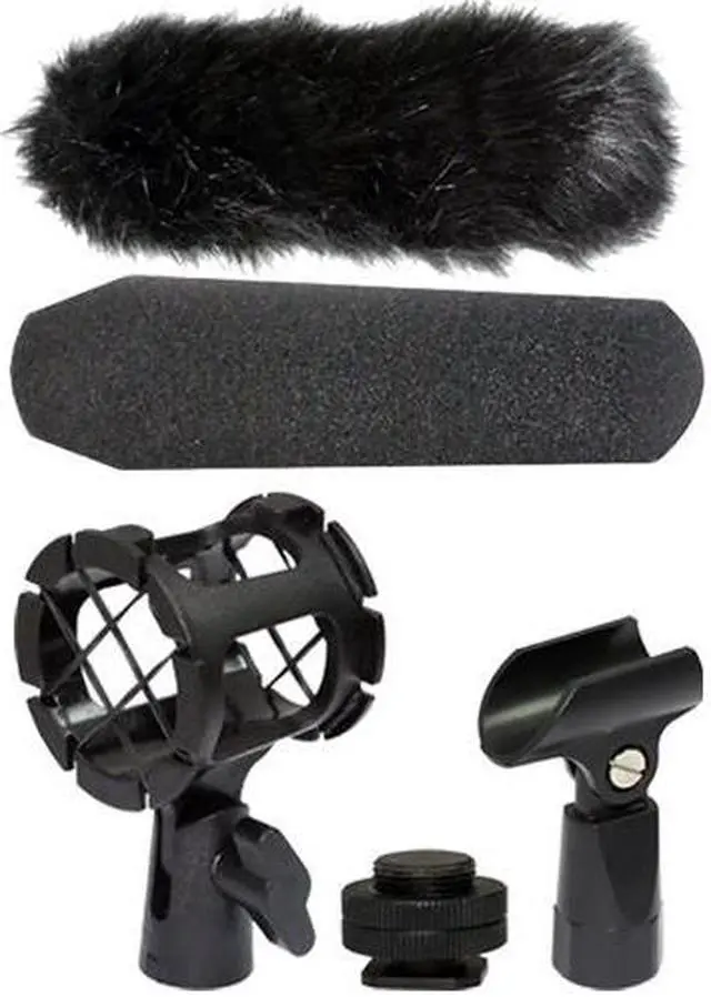 Alt view image 3 of 20 - Vidpro XM-55 - 13-Piece - 11" Condenser Shotgun Microphone Kit