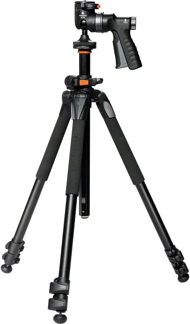 Alt view image 5 of 20 - Vanguard Aluminum Tripod Alta Pro 263AT w/ GH 100 Pistol Grip Ball Head,