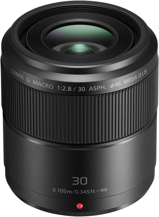 Panasonic Lumix G 30mm f/2.8 MEGA OIS Macro Lens Camera Lenses