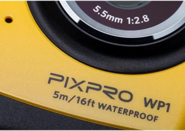 Alt view image 11 of 14 - Kodak PixPro WP1 Waterproof Digital Camera, 16MP, 720p, 16' Depth Rating #WP1-YL