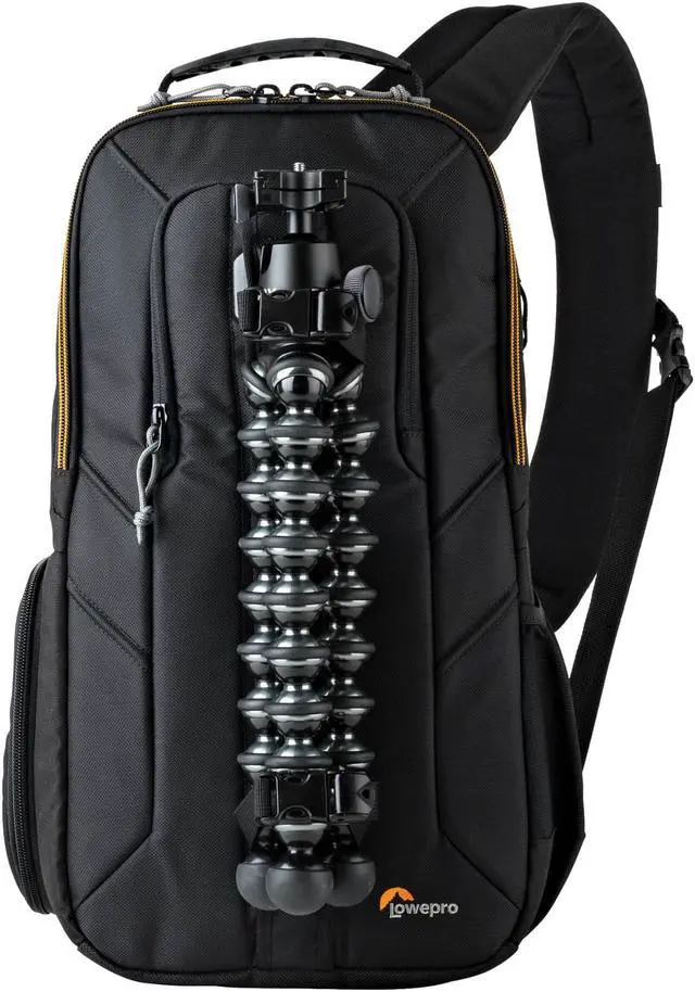 Alt view image 8 of 20 - Lowepro Slingshot Edge 250 AW DSLR Camera Sling Backpack Case (Black)