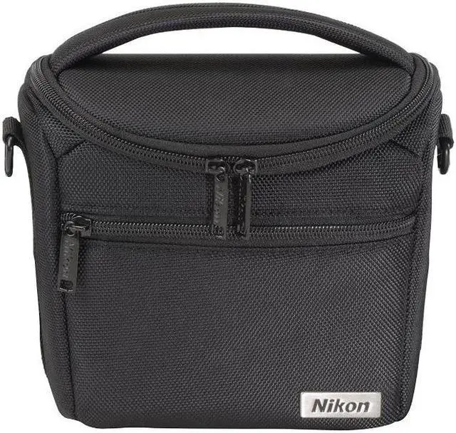 Alt view image 2 of 3 - Nikon Compact Camera Case for Nikon 1 J5 and Coolpix P900 Cameras, Gray #17009