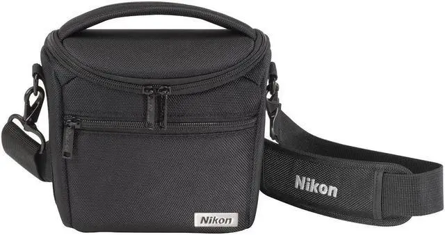 Alt view image 3 of 3 - Nikon Compact Camera Case for Nikon 1 J5 and Coolpix P900 Cameras, Gray #17009
