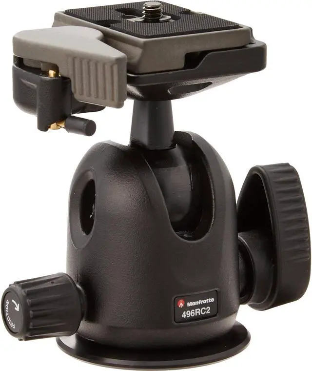 Alt view image 5 of 15 - Manfrotto 290 Xtra 3-Section Aluminum Tripod with 496 Ball Head