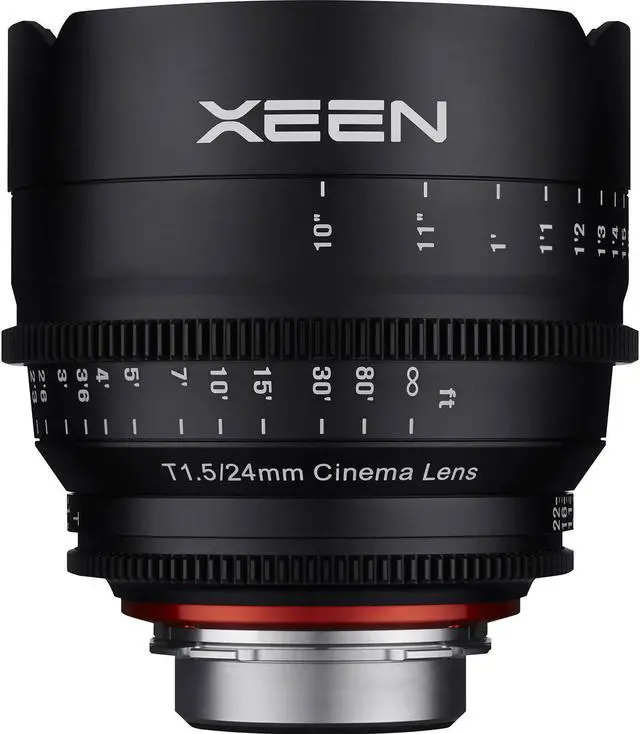 Alt view image 5 of 20 - Rokinon Xeen 24mm T1.5 Cine Lens for PL-Mount #XN24-PL