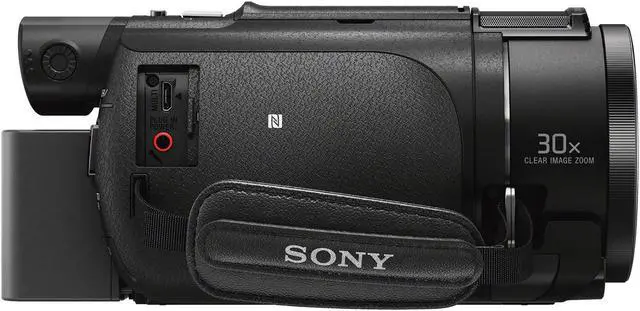 Alt view image 6 of 20 - Sony FDRAX53/B 4K HD Video Recording Camcorder (Black)