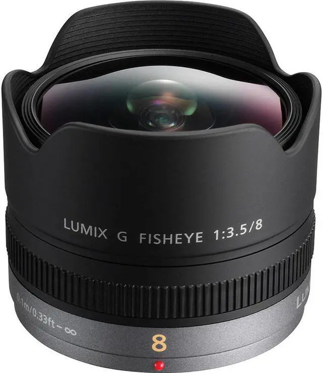 Alt view image 8 of 20 - Lumix G FISHEYE 8mm / F3.5 Lens