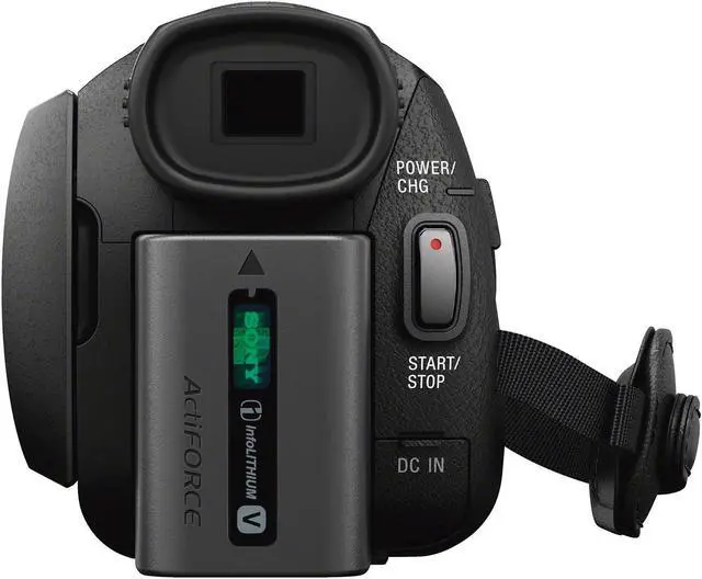 Alt view image 8 of 20 - Sony FDRAX53/B 4K HD Video Recording Camcorder (Black)