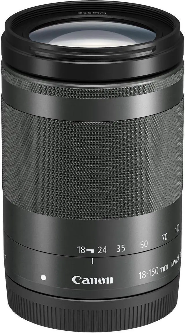 Alt view image 8 of 20 - Canon EF-M 18-150mm f/3.5-6.3 IS STM Lens - Black