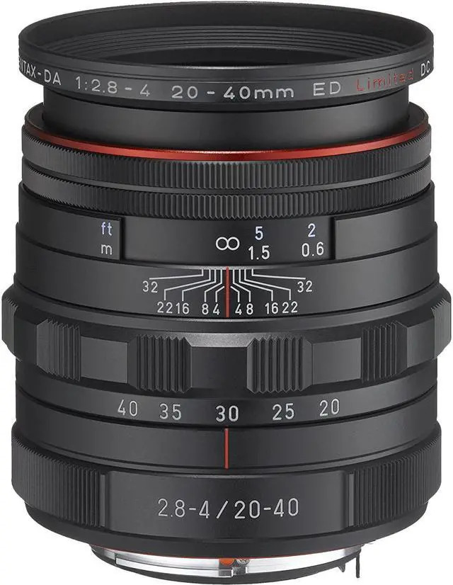 Alt view image 5 of 17 - Pentax HD DA 20-40mm f/2.8-4 ED Limited DC WR Lens - Black