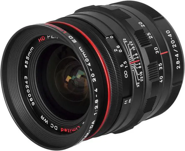 Alt view image 7 of 17 - Pentax HD DA 20-40mm f/2.8-4 ED Limited DC WR Lens - Black