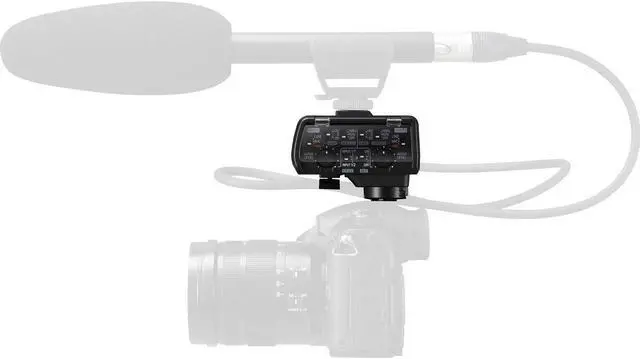 Alt view image 6 of 20 - Panasonic Lumix DMW-XLR1 XLR Professional Microphone Adapter for DC-GH5 Camera