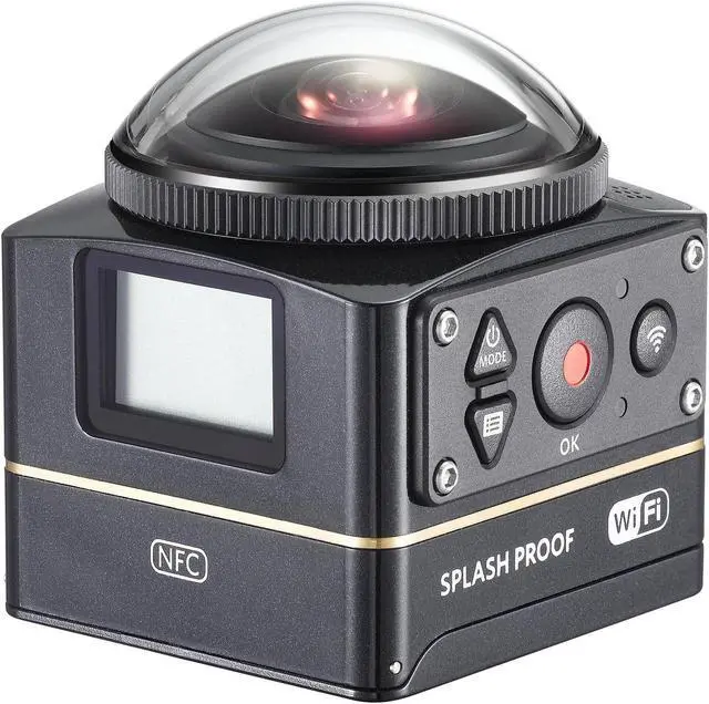 Alt view image 9 of 17 - Kodak PIXPRO SP360 360 Degree VR 4K Action Camera Premier Pack #SP360 4K-BK3