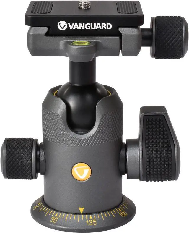 Main image of Vanguard Alta BH-100 Aluminum Ball Head - 22 lb Max Load Capacity, 2 Bubble Levels