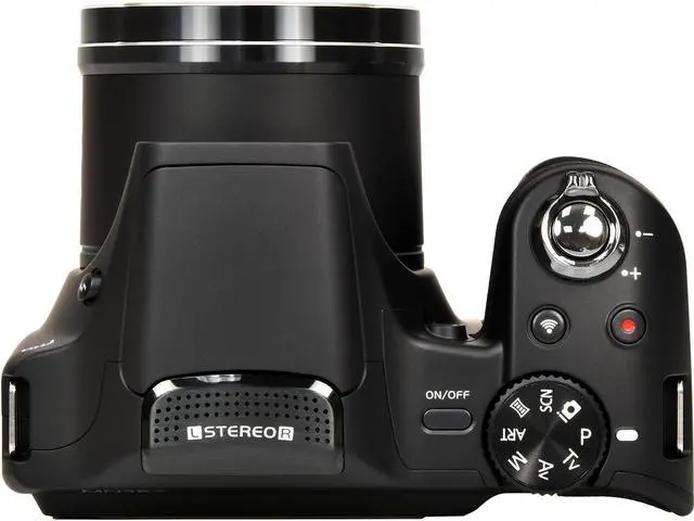 Alt view image 4 of 8 - Minolta MN35Z 1080p 35x Zoom Wi-Fi Digital Camera (Black)