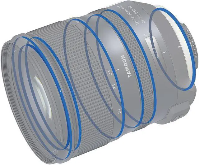 Alt view image 4 of 20 - Tamron 24-70mm f/2.8 Di VC USD G2 Lens - Canon