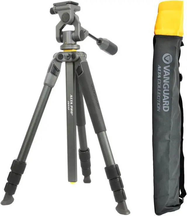 Alt view image 9 of 20 - Vanguard Alta Pro 2 264AO Aluminum Tripod with Alta PH-31 Pan Head