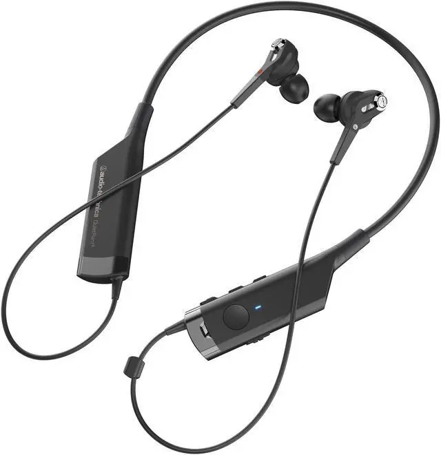 Alt view image 2 of 12 - Audio-Technica ATH-ANC40BT QuietPoint Active Noise-Cancelling Wireless In-Ear Headphones