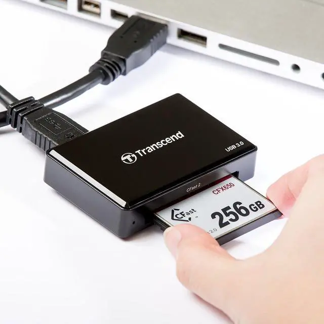 Alt view image 5 of 20 - Transcend CFast Card Reader