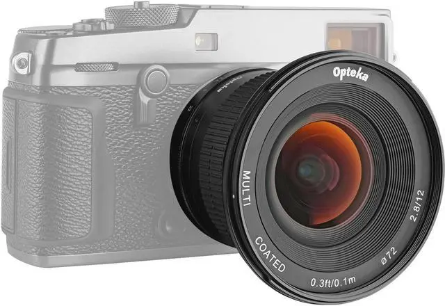 Alt view image 12 of 13 - Opteka 12mm f/2.8 HD MC Manual Focus Wide Angle Lens for Fuji X Mount APS-C Digital Cameras