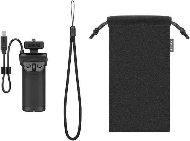 Alt view image 10 of 20 - Sony Vct Camera Grip, Vlogging Black (VCTSGR1)