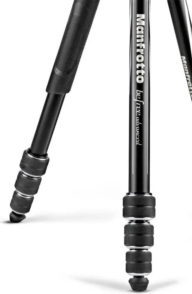 Alt view image 7 of 16 - Manfrotto Befree Live Video Tripod Kit with Twist Leg Locks