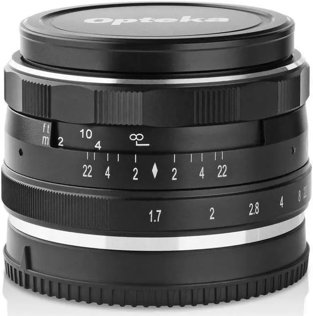Alt view image 11 of 13 - Opteka 35mm f/1.7 HD MC Manual Focus Prime Lens for Olympus Micro 4/3 Mount Digital Cameras