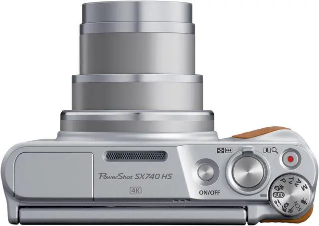 Alt view image 17 of 20 - Canon SX740SL PowerShot SX740 HS Digital Camera - Silver