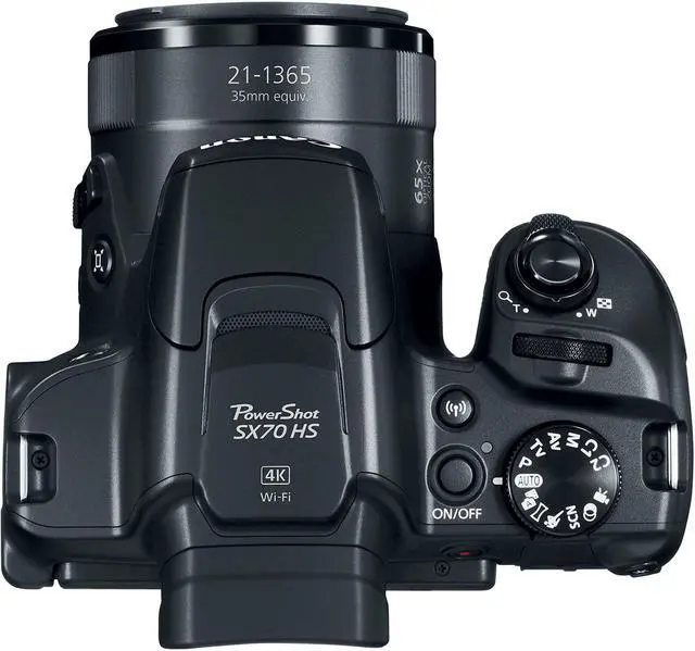 Alt view image 4 of 20 - Canon PowerShot SX70 HS Digital Camera