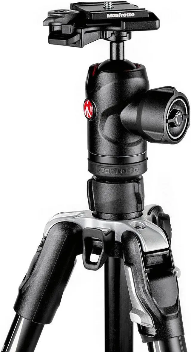 Alt view image 15 of 20 - Manfrotto Befree Advanced Twist Aluminum Travel Tripod with Ball Head, Black