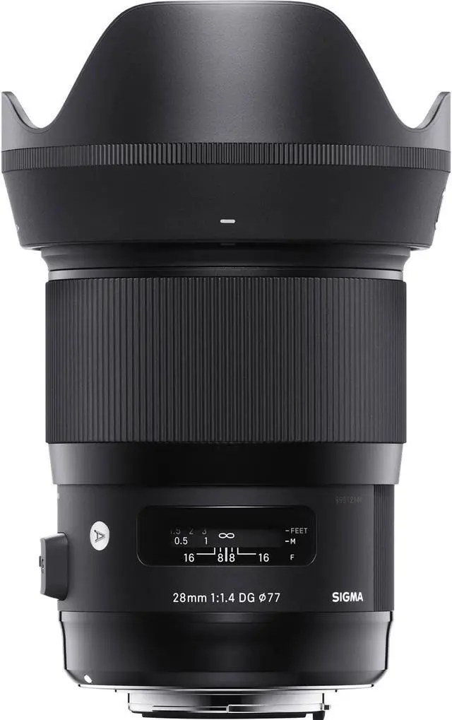 Alt view image 5 of 18 - Sigma 28mm f/1.4 DG HSM ART Lens for Sony E-mount Cameras, Black #441965