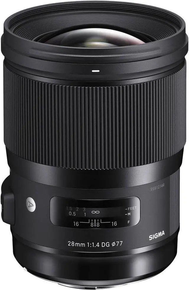 Alt view image 4 of 18 - Sigma 28mm f/1.4 DG HSM ART Lens for Sony E-mount Cameras, Black #441965