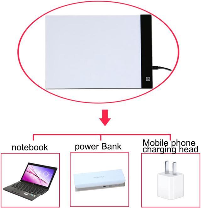A4 Ultra-Thin Portable LED Light Box Tracer USB Power Cable