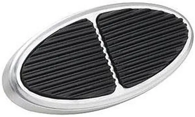 Main image of Lokar BAG-6107 Oval Billet Aluminum Brake Pad